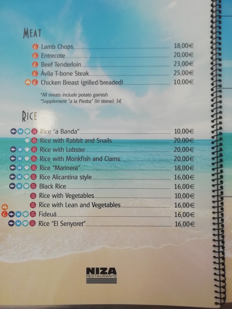 Menu Restaurante Niza-10